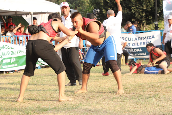 Belen’de Aba Güreşi Festivali düzenlendi<