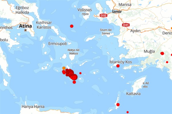 Akdeniz'de deprem