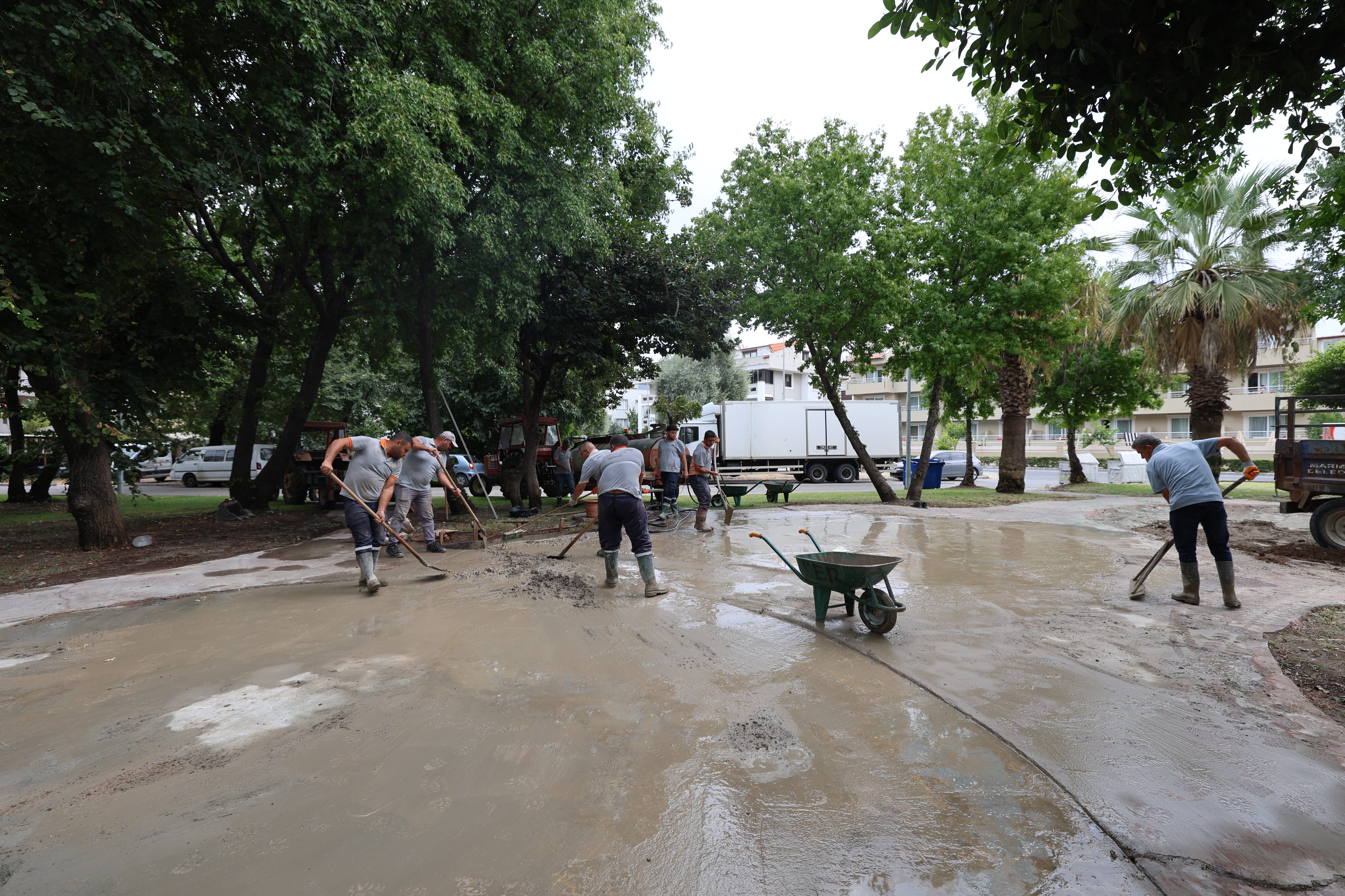 Marmaris’te 16 park yenileniyor<