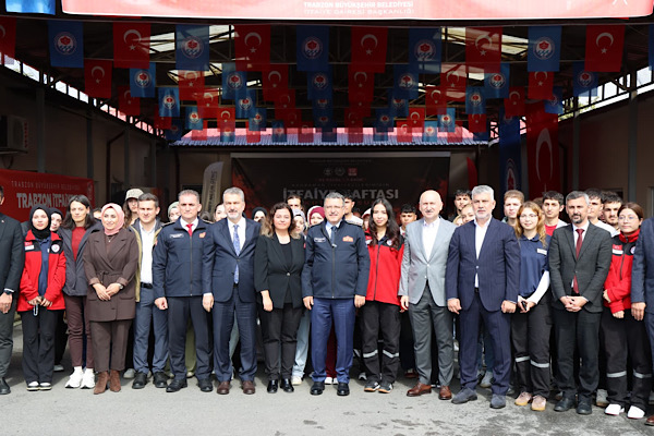Trabzon itfaiye filosuna 290 milyon TL yatırımla 9 yeni araç<