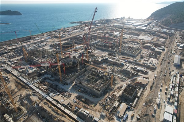 Akkuyu NGS’de inşaat hızla devam ediyor