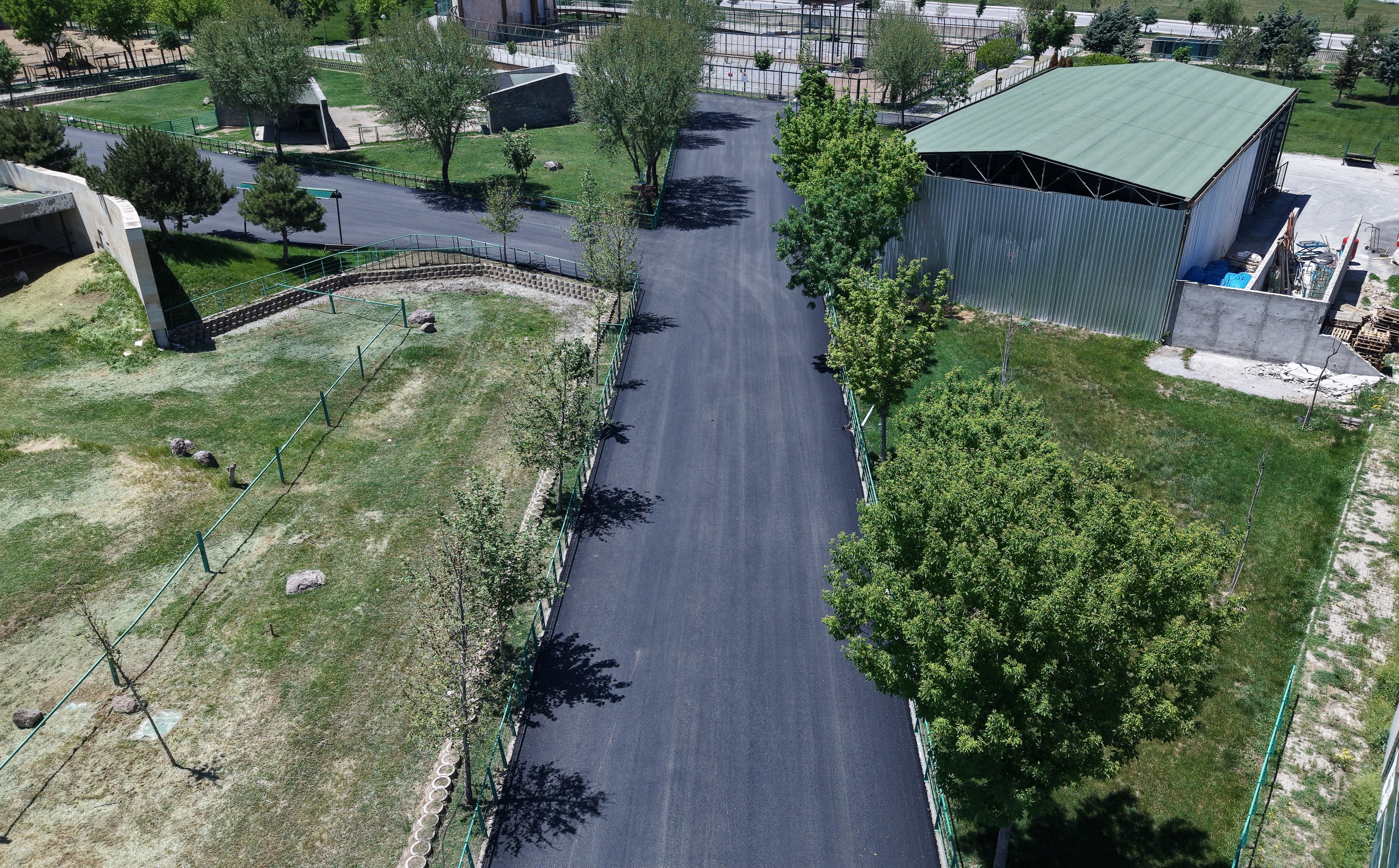 Kayseri Büyükşehir Belediyesi'nden Hayvanat Bahçesi'nde 1 milyon 870 bin TL'lik çalışma