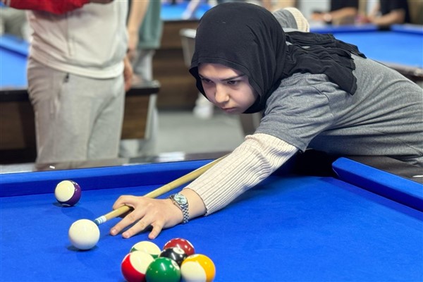 Düzce'de bilardo müsabakaları tamamlandı