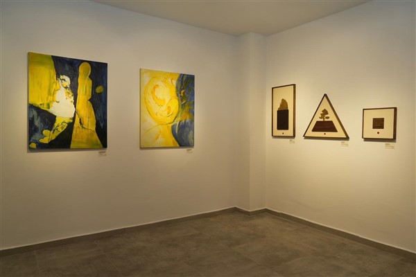 “Kesişen İzler” sergisi Sanat Sokağı’nda açıldı