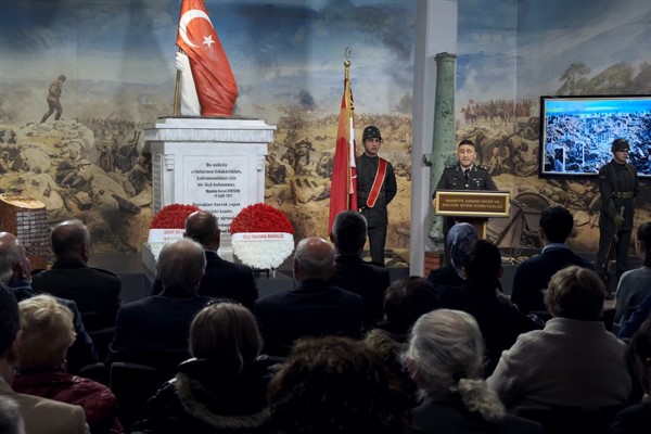 Birinci Dünya Savaşı şehidi piyade er Ömer oğlu Ali, İstanbul’da anıldı