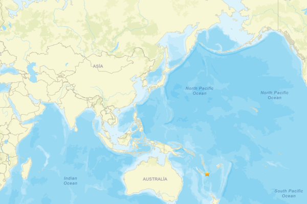 Yeni Kaledonya’da deprem<