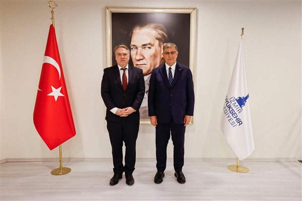Başkan Tugay, AB Türkiye Delegasyonu Başkanı Büyükelçi Ossowski ile görüştü <