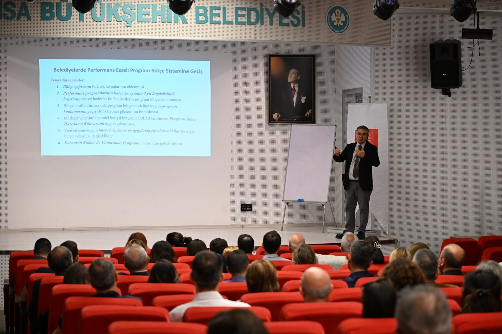 Manisa Büyükşehir Belediyesi, Türkiye Belediyeler Birliği eğitimine ev sahipliği yaptı<