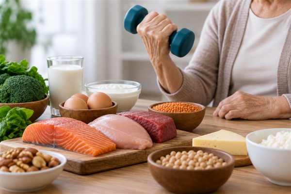 Uzmanından ileri yaşlarda protein ihtiyacı ve kas kaybı uyarısı<
