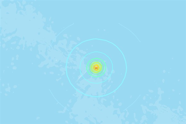 Güneydoğu Hint Sırtı'nda deprem<