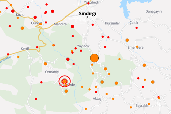 Balıkesir 'de 4.1 büyüklüğünde deprem