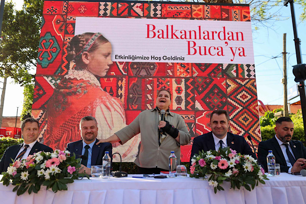 Buca’da “Balkanlardan Buca’ya” söyleşisi gerçekleşti<