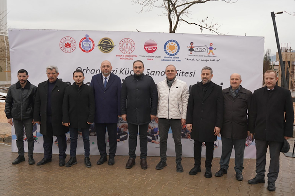 Orhangazi’de Mesleki Eğitim Merkezi’nin temeli atıldı<