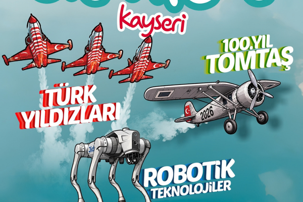 HÜRJET ve Türk Yıldızları, BİLİMFEST Kayseri’de gökyüzü tutkunlarıyla buluşacak<
