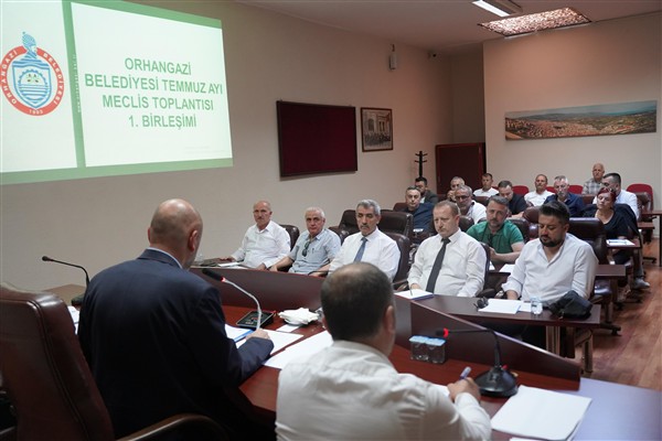 Orhangazi’de Temmuz Ayı Meclis Toplantısı gerçekleştirildi <