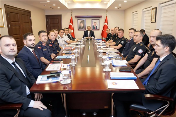 Adana’da güvenlik güçlerinin çalışmaları değerlendirildi