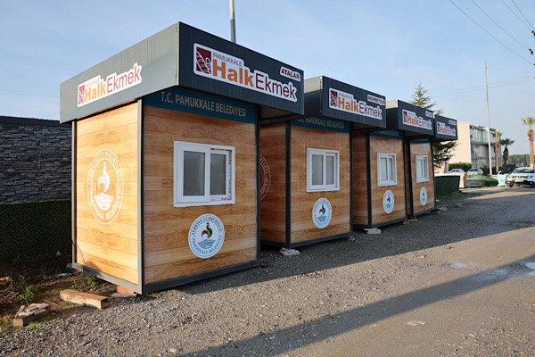 Pamukkale’de Halk Ekmek büfe sayısı 30’a çıktı<