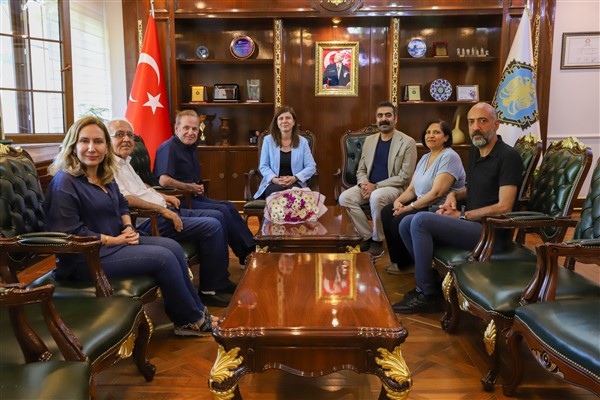 DBB Eş Başkanları, keman virtüözü Dilşad Said’i ağırladı<