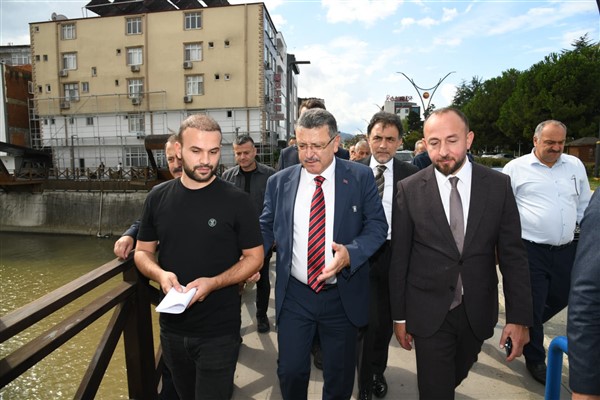 Başkan Genç, Vakfıkebir'de incelemelerde bulundu