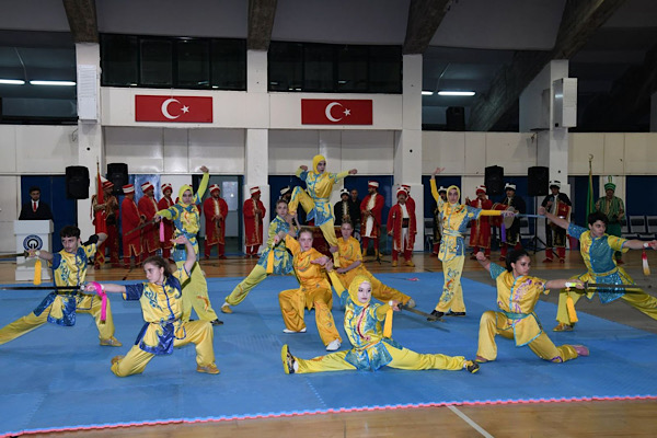 Trabzon’da Wushu Kung Fu gösterisi düzenlendi<