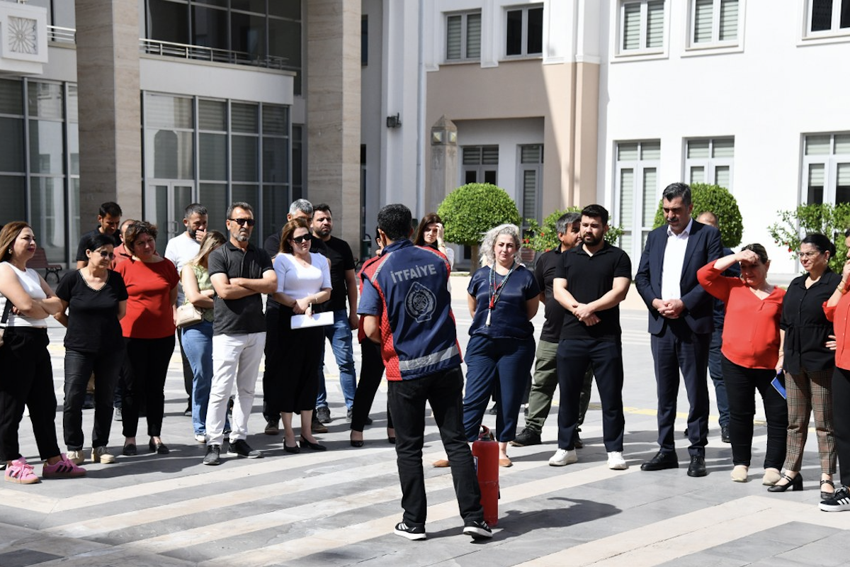 Osmaniye’de personele iş sağlığı ve güvenliği eğitimi verildi<