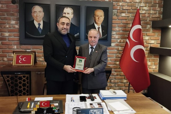 Bursa Lokantacılar Odası Başkanı Tak’tan MHP Nilüfer İlçe Başkanlığı’na ziyaret