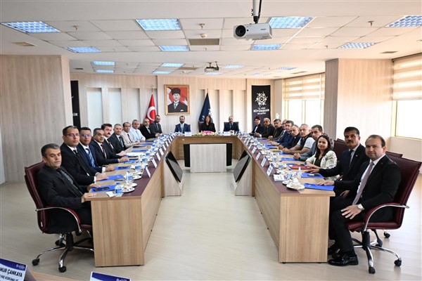 İl müdürleri, Başkan Çerçioğlu’nu ziyaret etti<