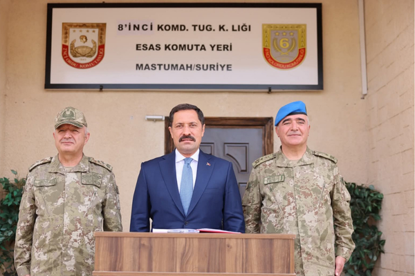 Masatlı, Bahar Kalkanı Harekat Bölgesi’ni ziyaret etti<
