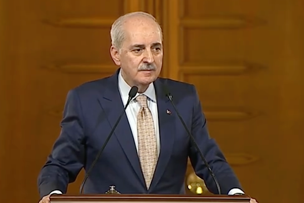 Kurtulmuş, İYİ Parti Genel Başkanı Dervişoğlu ile bir araya geldi