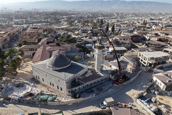 Habib-i Neccar Camii’nin restorasyon çalışmalarında sona gelindi<