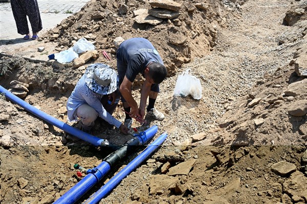 MASKİ Genel Müdürlüğü, Salihli’de içme suyu altyapısını yeniliyor<