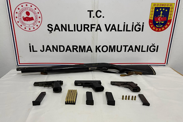 Şanlıurfa’da uyuşturucu ve ruhsatsız silah operasyonları 