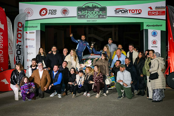 Osmangazili ralli pilotu keskin , İstanbul Rallisi’nde podyuma çıktı<