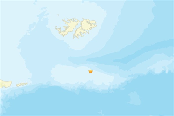 Falkland Adaları'nda deprem<