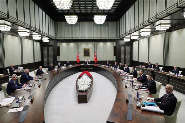 Cumhurbaşkanlığı Kabinesi toplandı 
