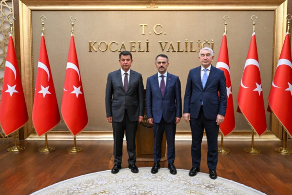 İl emniyet müdürlerinden Vali Aktaş’a ziyaret<