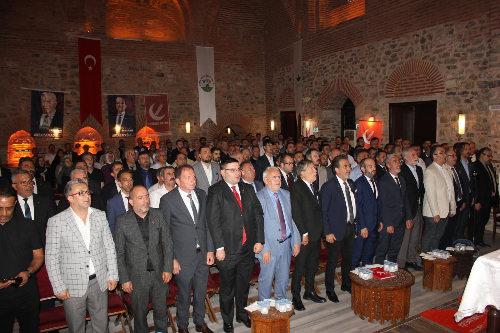 Yeniden Refah Partisi Yıldırım İlçe Başkanlığı’nın 3. Olağan Kongresi yapıldı<