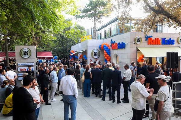 Yenimahalle'de Yeni Halk Kafe hizmete açıldı<