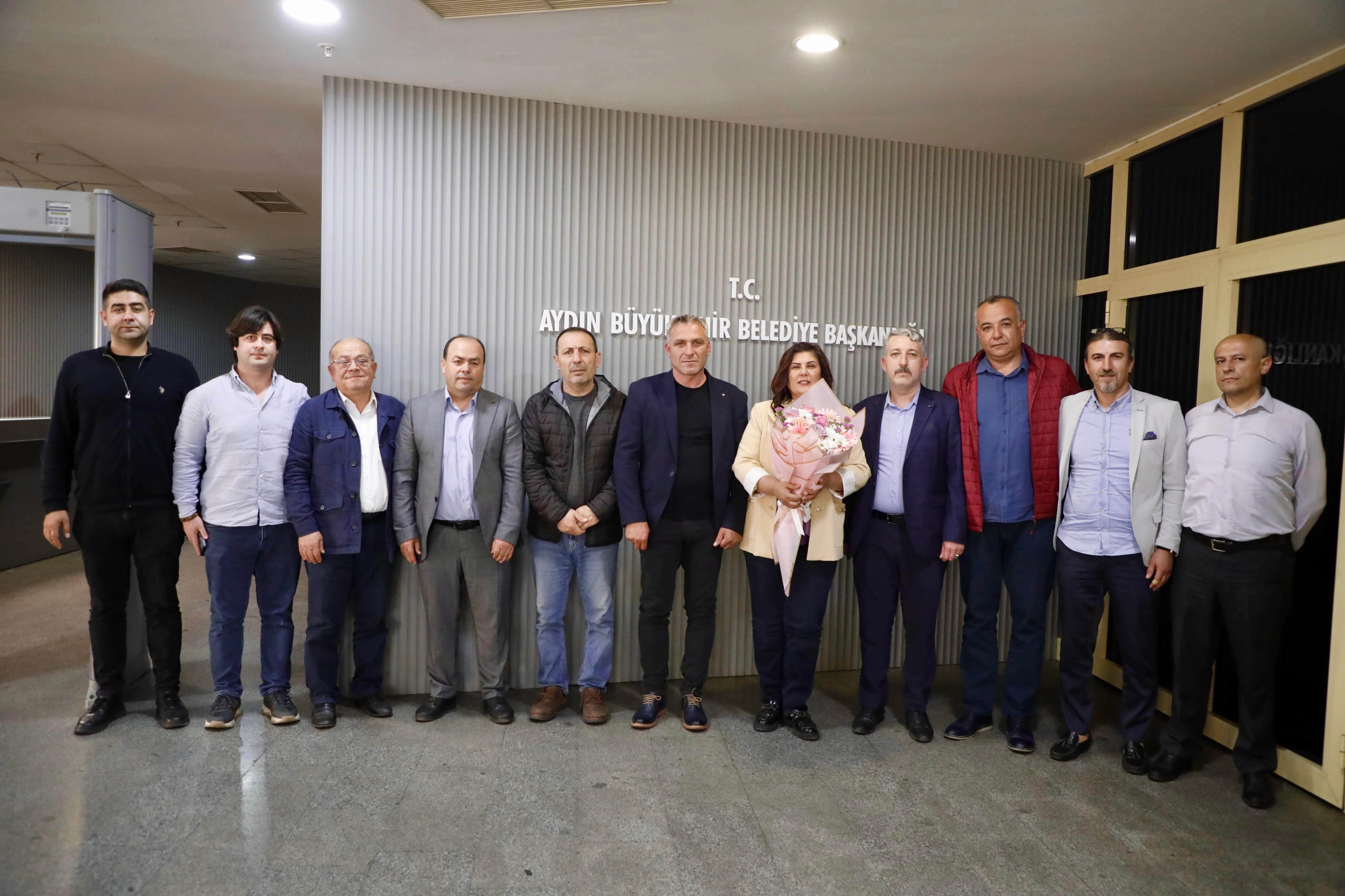Başkan Çerçioğlu’na Nazilli Afyonlular Derneği'nden ziyaret<