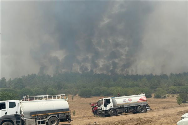 Karabük Belediyesi, Ovacık’taki orman yangınına müdahale çalışmalarına devam ediyor