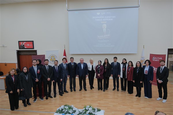 Konya'da nsanlığın Kanayan Yarası Soykırım: Filistin ve Doğu Türkistan” konferansı yapıldı
