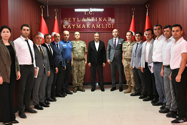 Şıldak, Ceylanpınar’da tarım ve hasat programına katıldı<