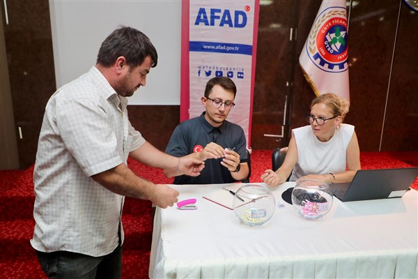 Ünye Yunus Emre Afet Konutları Kura Çekim ve Anahtar Teslim Töreni yapıldı<