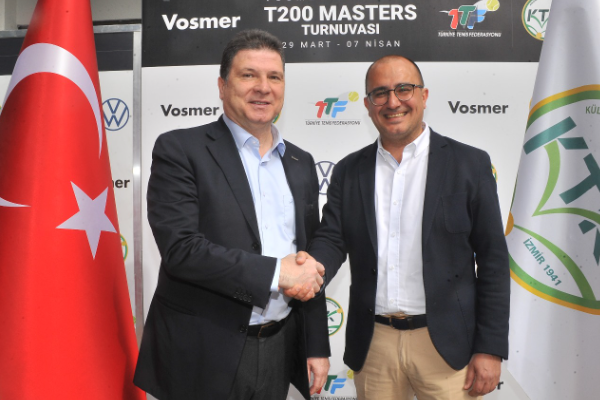 Vosmer Otomotiv, T200 Masters Tenis Turnuvası’nın ana sponsoru oldu