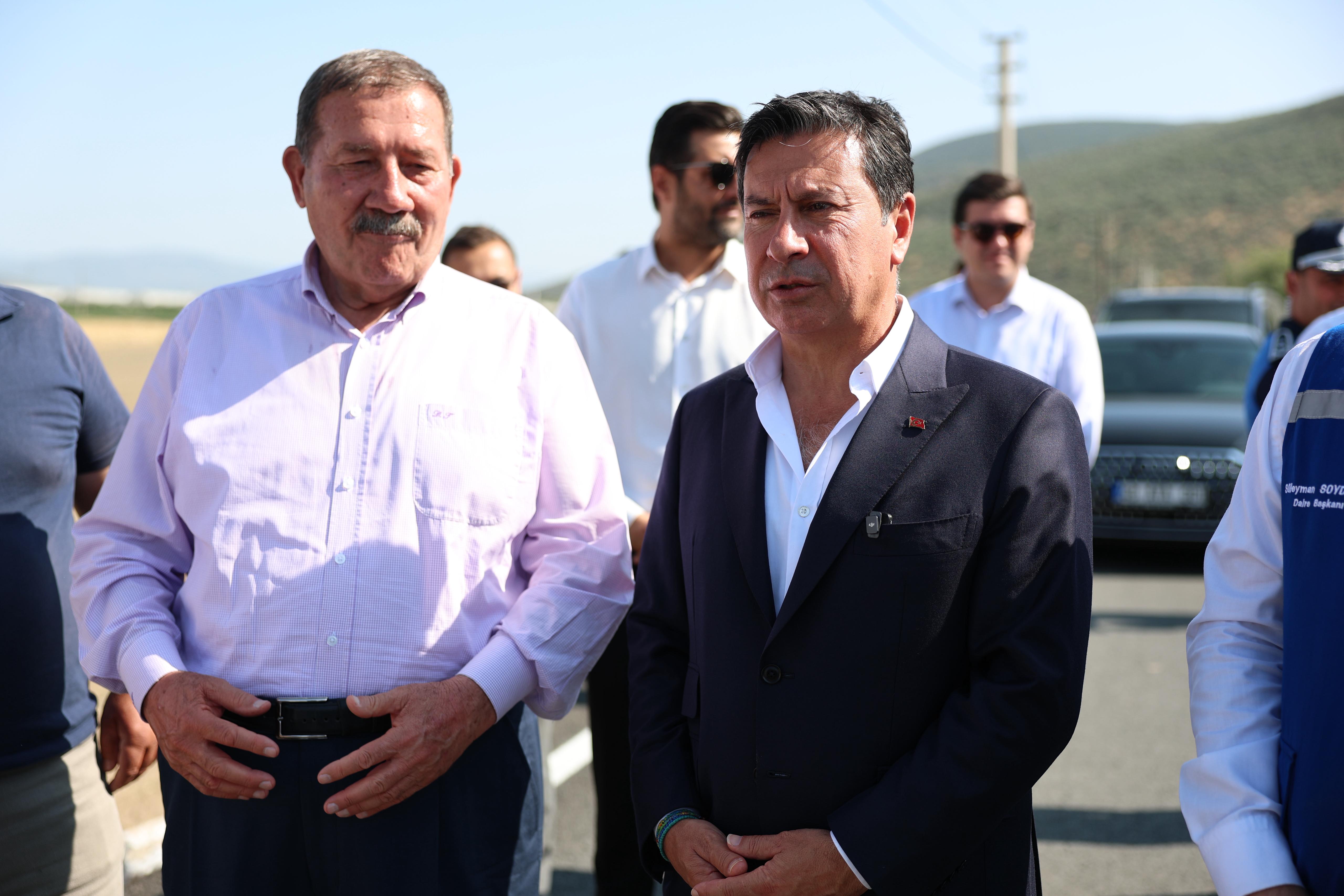Başkan Aras, Milas'ı ziyaret etti