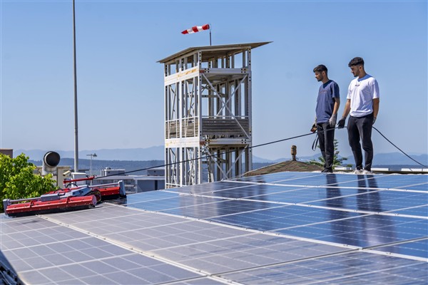 Güneş enerjisi ile yılda 13 milyon liralık tasarruf<