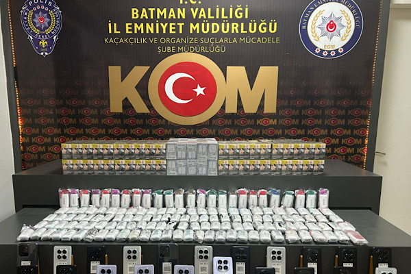 Batman’da kaçakçılık operasyonu