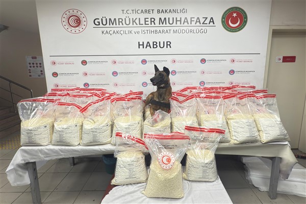 Habur Gümrük Kapısı’nda 370 kilo uyuşturucu madde ele geçirildi