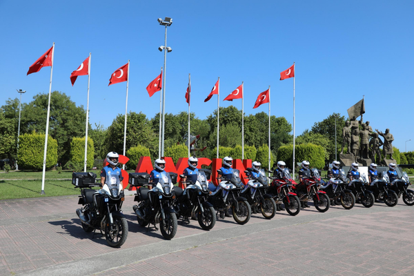 Samsun’da motosikletli zabıta ekipleri devreye alındı<