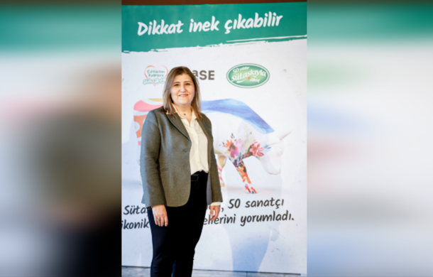 Sütaş'ın mutlu inekleri, sanatçıların tasarımları ile şehre geldi